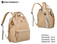 Plecak PTN 8118 Beige