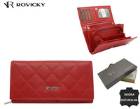 Portfel skórzany R-RD-07-GCL-Q Red