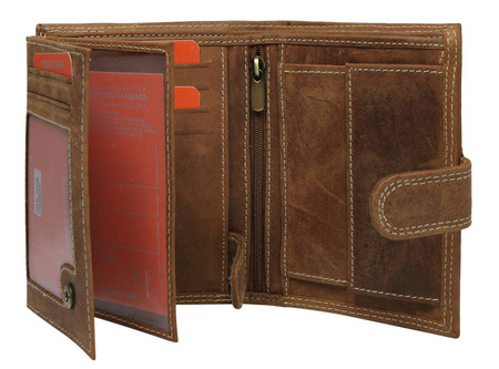 Leather men wallet N4L-CHM-NL