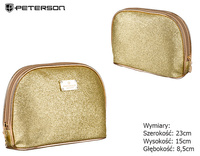 Kosmetyczka PTN KOS-L01-B Gold