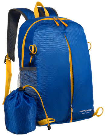 Plecak PTN 23006 Royal Blue-Yellow