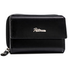 Gift Set: Leather Wallet and Keychain Peterson PTN SET-D-69-KCS BLACK