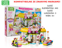 Klocki konstrukcyjne plastikowe CEDAR4KIDS ZZK-2042-LX.A063 MIX