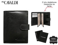 CAVALDI 0800L-P-BS-RFID 4U RFID leather wallet