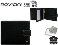 Portfel męski skórzany N01L-RVT Black