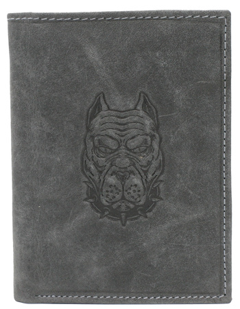 RFID leather wallet Always Wild N4-CHM-DOG-1