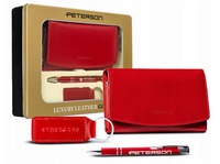 Peterson Gift Set: Wallet, Pen, and Keychain PTN ZD40