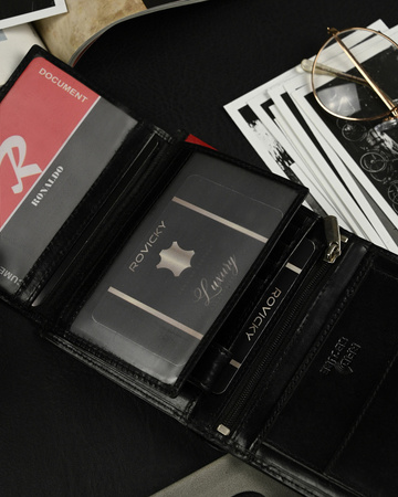 RONALDO N4L-VT RFID leather wallet