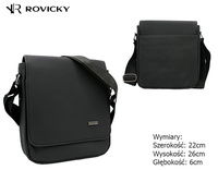 Torba męska PU R-652-2 Black