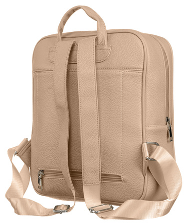 Plecak damski PU R-PL-29601 D.Beige