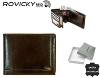 Portfel skórzany RFID ROVICKY PC-103-BAR