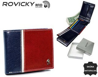 ROVICKY 323-RBA-D RFID leather wallet