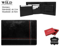 Leather wallet Always Wild N015-VTK-D