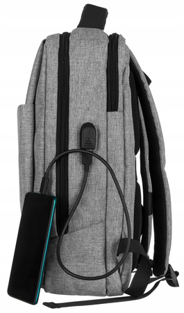 Plecak materiałowy DAVID JONES PC-038