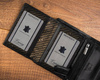 Leather wallet RFID PETERSON CPR-N4-BAR