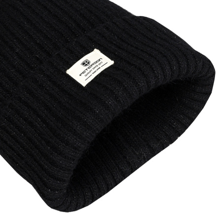 Warm Women's Hat with Angora Blend PETERSON PTN HAT-08 Black