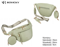 DomSaszetka nerka damska R-NER-ALE-9 Green