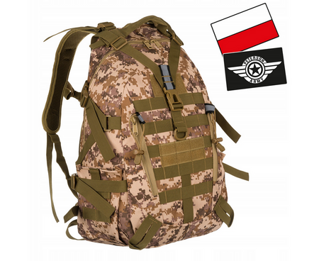 PETERSON BL075 nylon fabric backpack