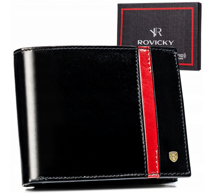 Leather wallet RFID ROVICKY 22323-RVTP