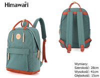 Himawari Okta Urban Backpack with Laptop Compartment 1087-01