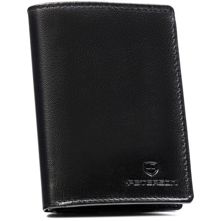 PETERSON PTN SET-M-1542L-GVT preent leather wallet and key ring set