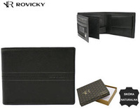 Portfel skórzany RFID ROVICKY R-N992-GAT