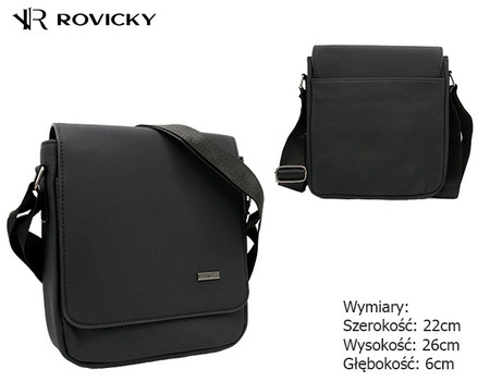 Torba męska PU R-652-2 Black