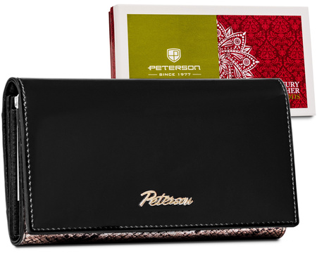 PETERSON leather RFID wallet PTN BS-466-1919