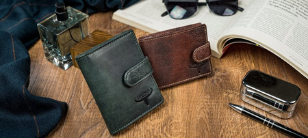 BUFFALO WILD RFID leather wallet N1187-HP