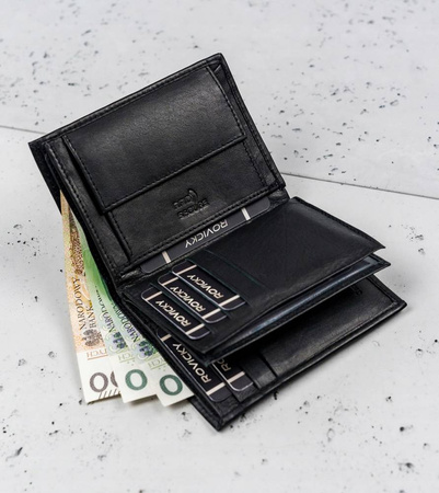 RONALDO 0800-D RFID leather wallet