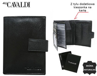 CAVALDI 0104L-P-BS-RFID 4U RFID leather wallet