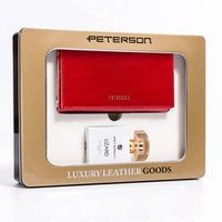 Gift Set: Women's Wallet and Peterson Lizard Perfume PTN ZD6