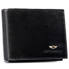 Leather wallet+case+key ring PETERSON PTN SET3-N992-VT