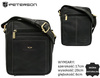 PTN BT-117-COM BLACK leather bag