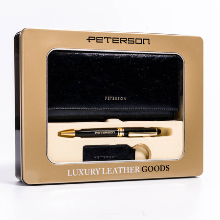 Peterson zestaw portfel+długopis+brelok PTN ZD17