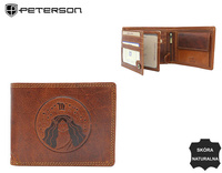 PETERSON PTN N992-EBS RFID leather wallet