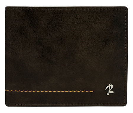 Man's leather wallet N7-CMC Brown