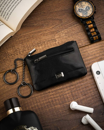 Leather key case RFID ROVICKY CPR-018-BAR